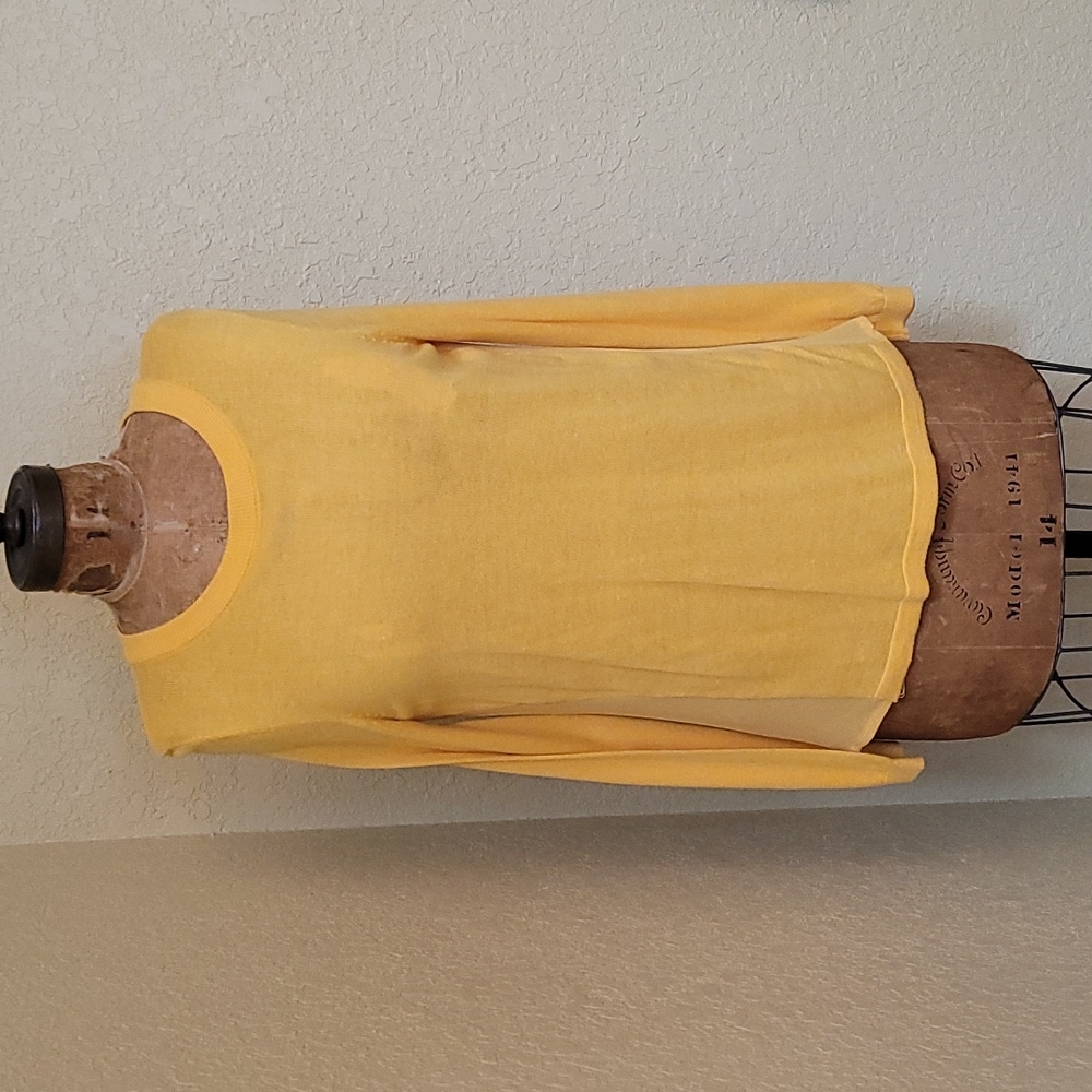 NWT WOMENS CREMIEUX HERITAGE MARIGOLD SWEATER SIZE XS